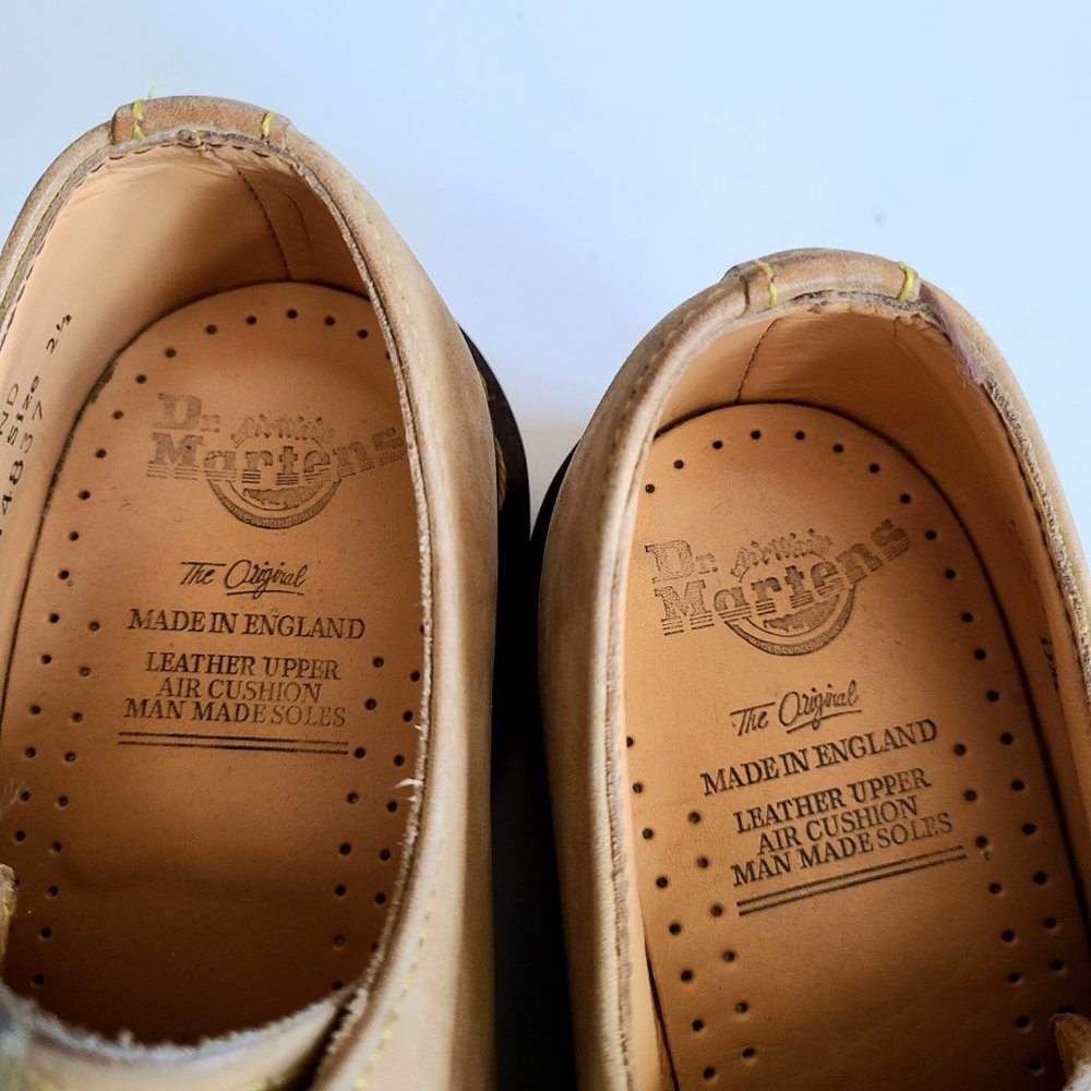 Dr. Martens The Original Made in England Air Cushion Sole suede lace up shoes. - Picture 6 of 9